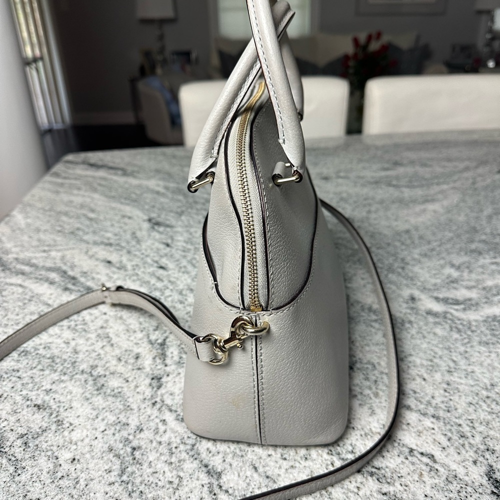 Kate Spade Elegant Light Gray Handbag - Picture 5 of 8